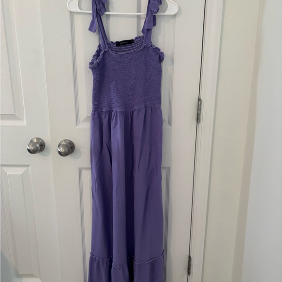 Dresses & Skirts - Lavender Smocked Maxi Dress